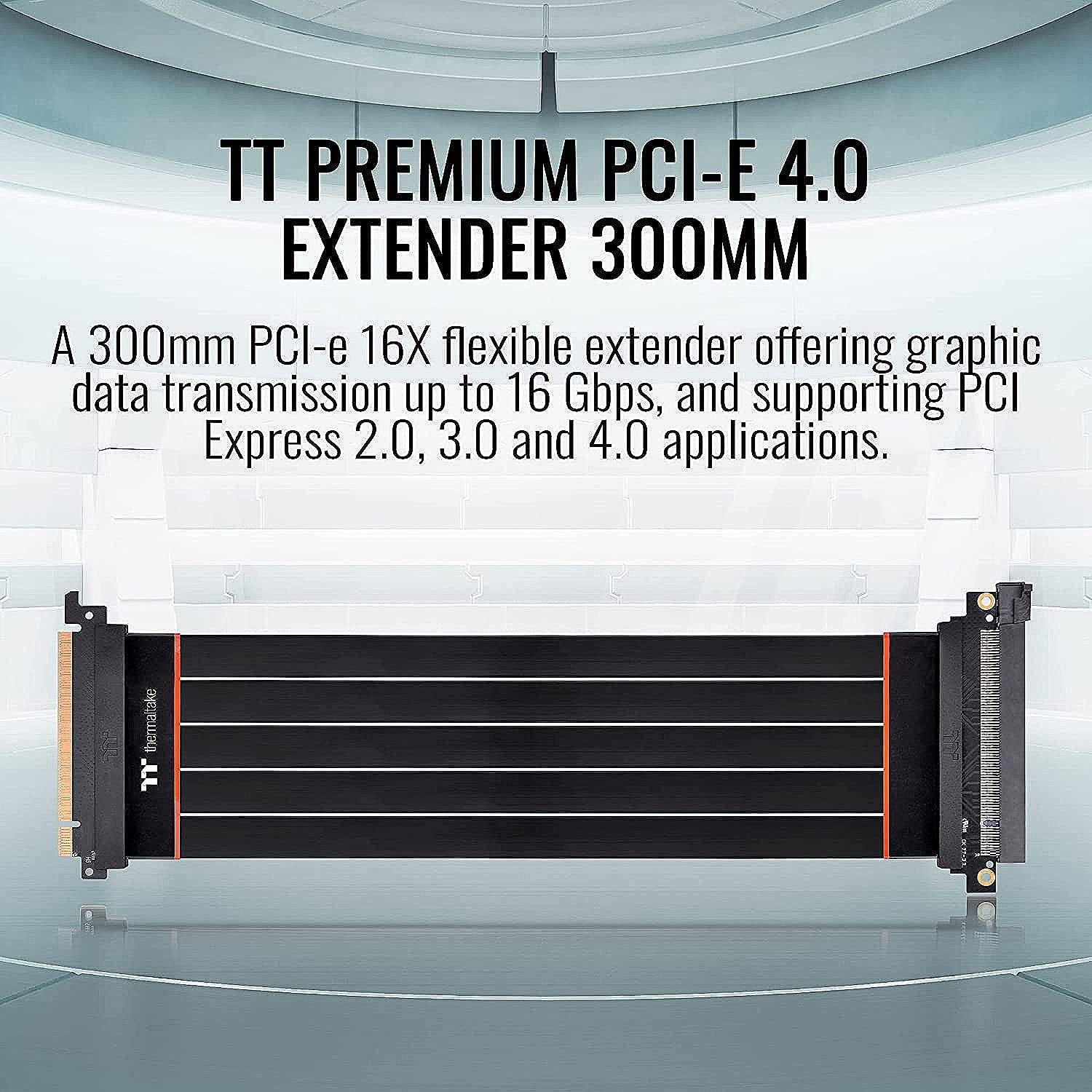 Amazon.com: Thermaltake TT Premium PCI-E 4.0 High Speed Flexible